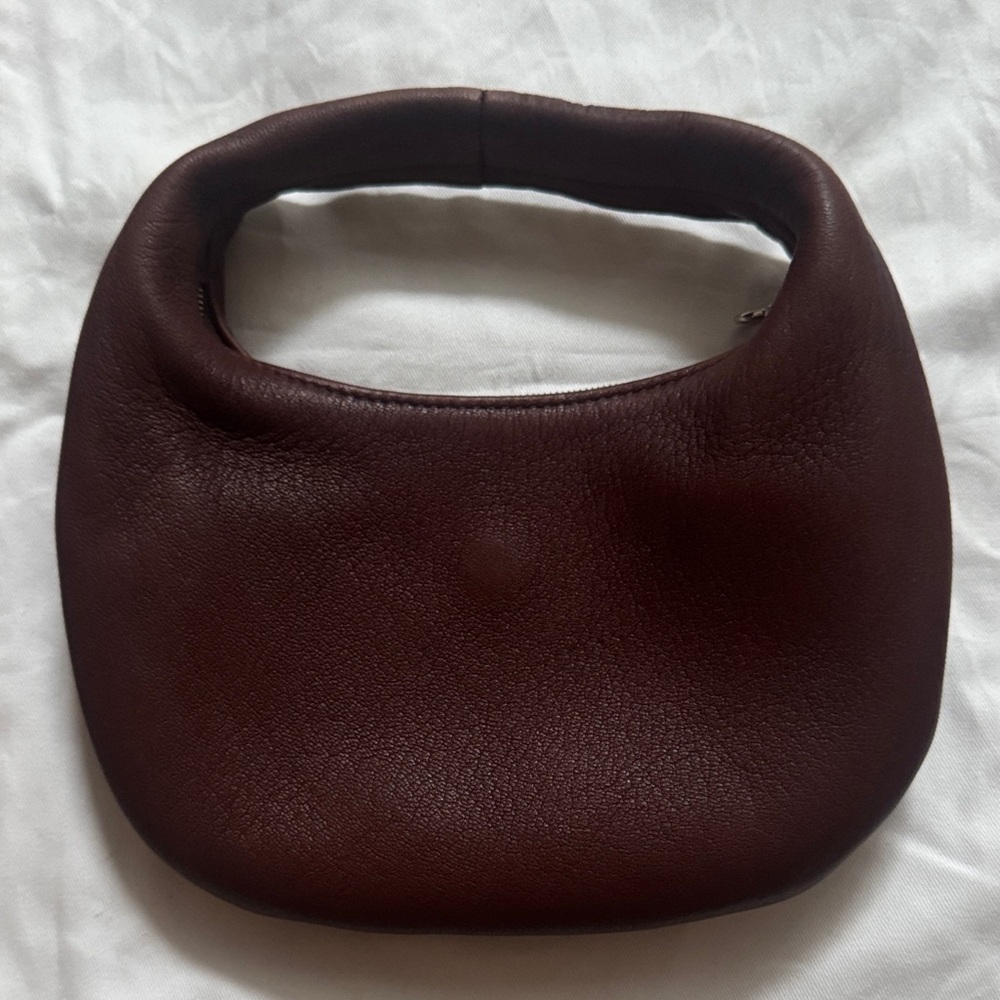 Aeta Deer Leather Mini Hobo Bag – Brown